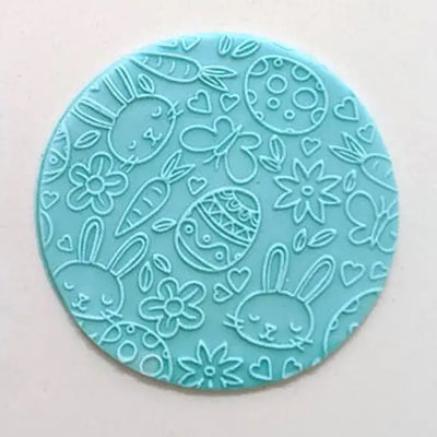 BUNNY & EGG PATTERN | DEBOSSER