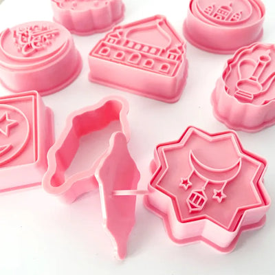 EID MUBARAK/RAMADAN | COOKIE CUTTERS | 8 PIECE SET