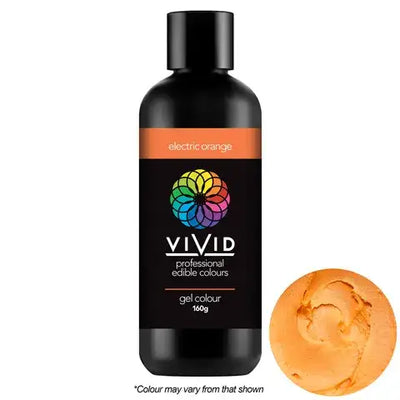 Food Colour Electric Orange Gel 160g