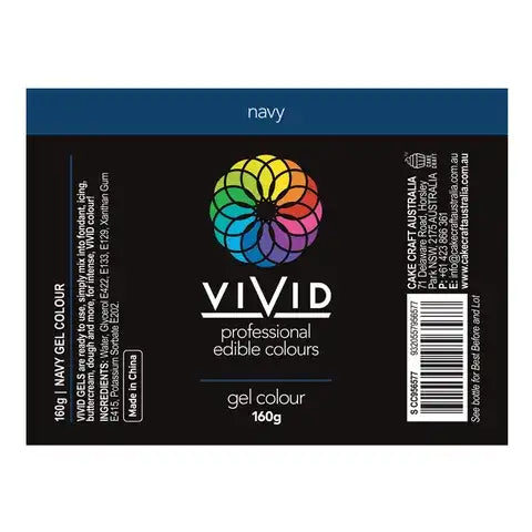 Food Colour Navy Gel 160g