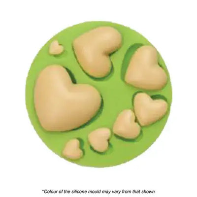 Mould Assorted Heart Silicone Mould