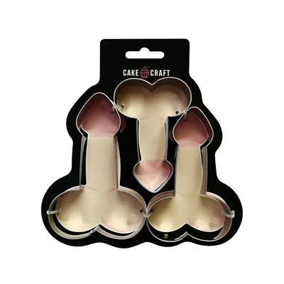 PENIS COOKIE CUTTER 3 PIECES
