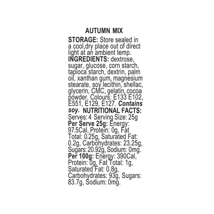 Autumn Mix 60g