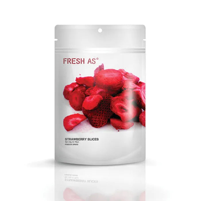 Freeze Dried Strawberry Slice 22g Fresh AS