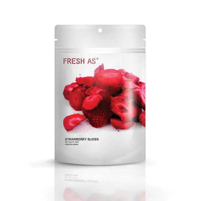 Freeze Dried Strawberry Slice 22g Fresh AS