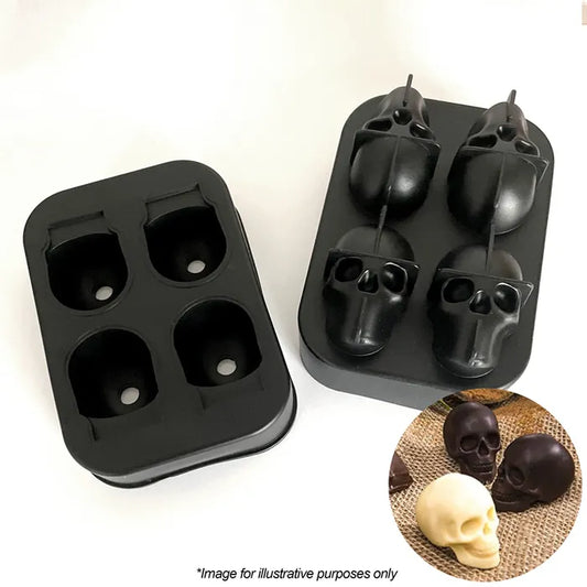 Mould Four Skulls Silicone Mould