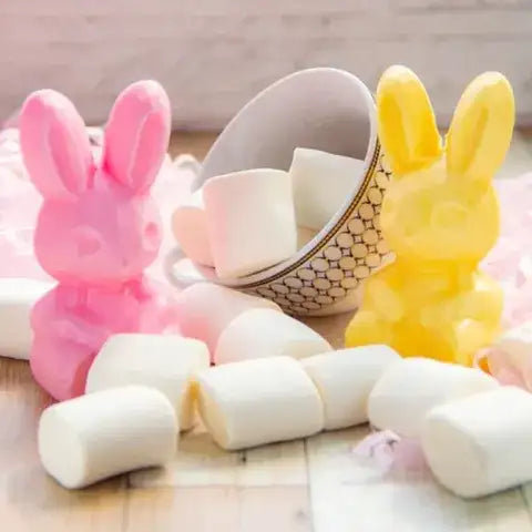 SMALL GEOMETRIC BUNNY | 3 PIECE (Cake Craft)