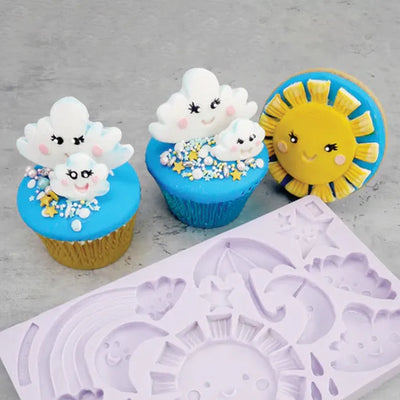 Mould Cartoon Rainbow Sky Silicone Mould