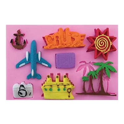 Mould Tropical Cruise Holiday Silicone Mould