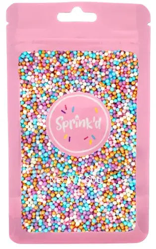 SPRINK'D | PRINCESS & POSY | SUGAR BALLS 2MM | 60G