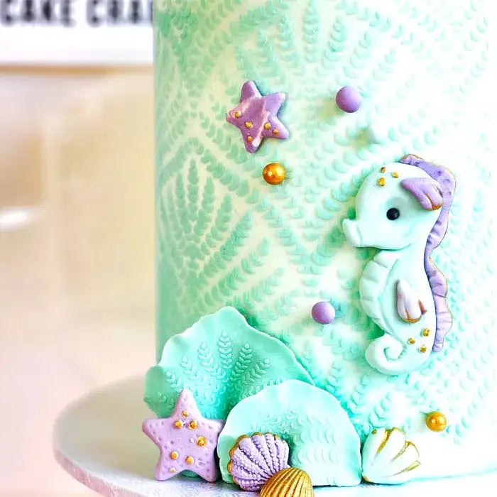 Cake Stencil Fern 3 Piece