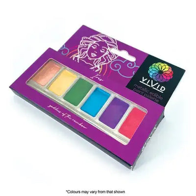 METALLIC EDIBLE PAINT PALETTE IRIS