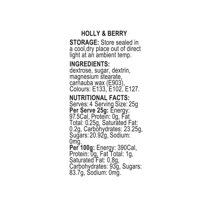 SPRINK'D | HOLLY & BERRY | 60G