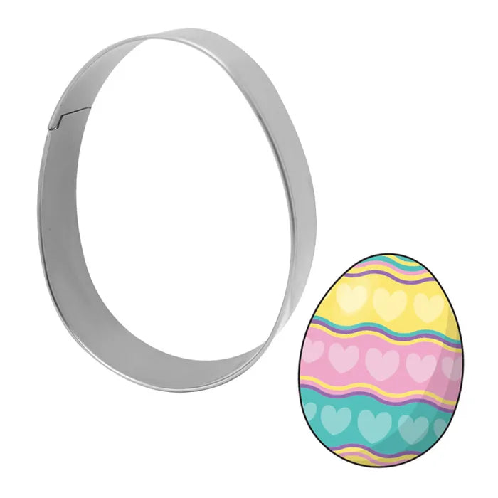 Cookie Cutter Egg Shape