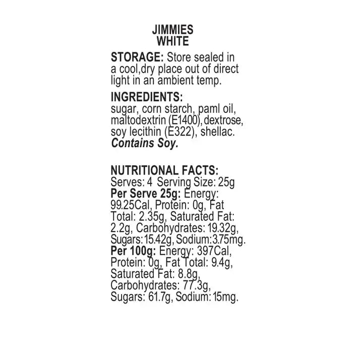 SPRINK'D | JIMMIES | WHITE | 60G