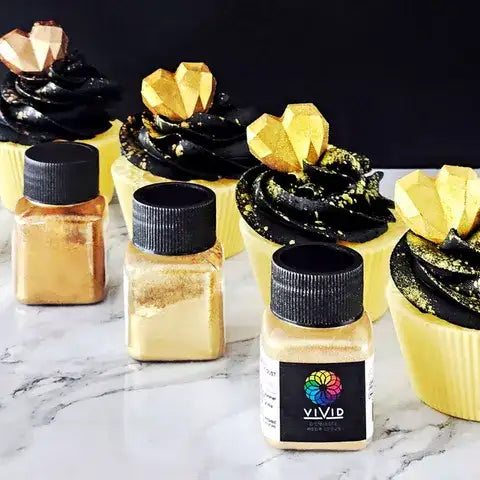 VIVID | SUPER GOLD | EDIBLE METALLIC DUST | 10G