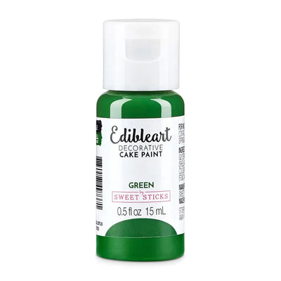 Sweet Sticks Green Edible Art Paint 15ml BBF 04/27