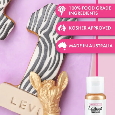 SWEET STICKS | CHAMPAGNE GOLD | METALLIC EDIBLEART PAINT | 15ML