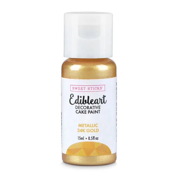 SWEET STICKS | 24K GOLD | METALLIC EDIBLEART PAINT | 15ML