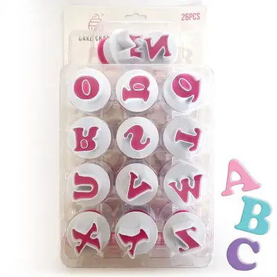 PLUNGER CUTTER LARGE UPPERCASE ALPHABET