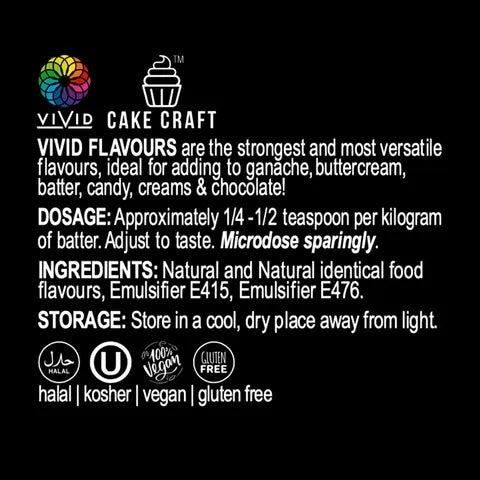 VIVID | HAZELNUT | FLAVOUR FUSION | 21ml