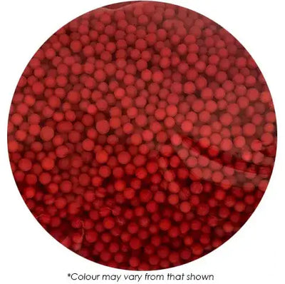 SUGAR BALLS SPRINK'D | | RED | 4MM | 500G