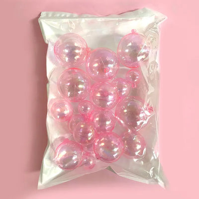 PINK OPAQUE | DECO BALL TOPPER | 20 PC SET