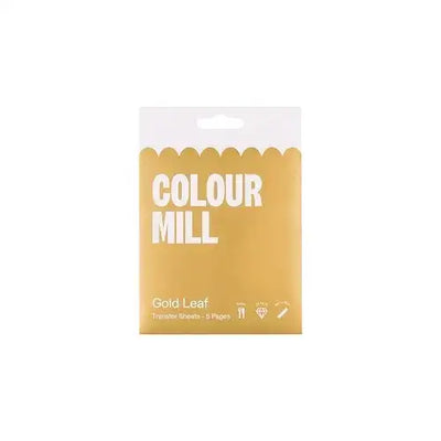 GOLD LEAF | 5 SHEETS COLOUR MILL