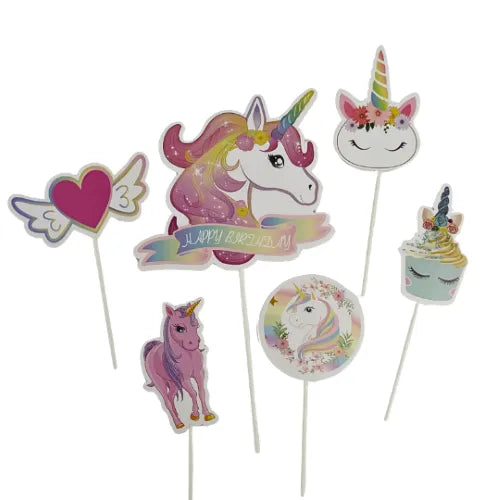 WISH | UNICORN | TOPPER SET | 6 PC