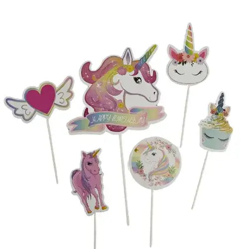 WISH | UNICORN | TOPPER SET | 6 PC