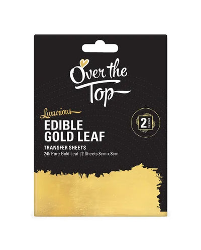 GOLD LEAF 24K TRANSFER 2 SHEETS (OTT)