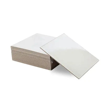 MONDO Silver Foil 2.5mm Card Cake Board | Square