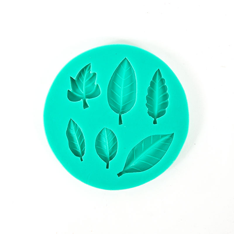 Mould Mixed Leaves Silicone Mould