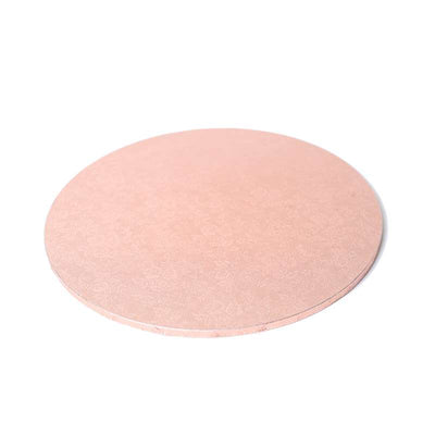 Cake Board Masonite Rose Gold | Round
