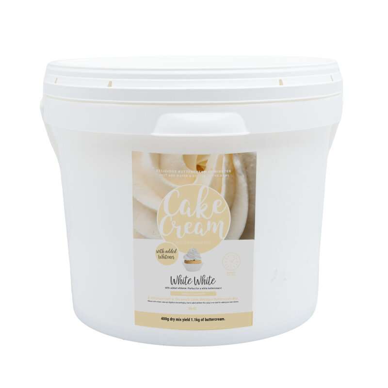Cake Cream - White White - Vanilla Flavour