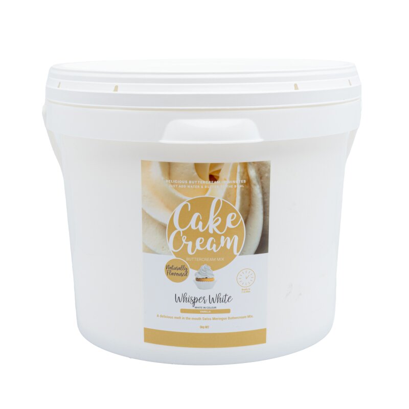 Cake Cream - Whisper White - Vanilla Flavour 400g
