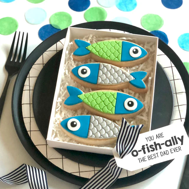 Fish Cutter & Embosser Set (Little Biskut)