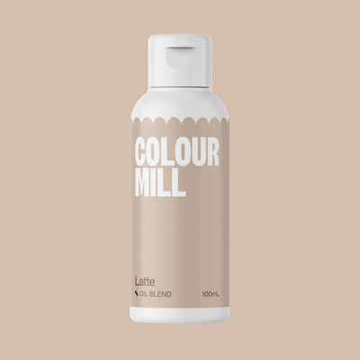 Colour Mill Latte Food Colour Oil 100ml