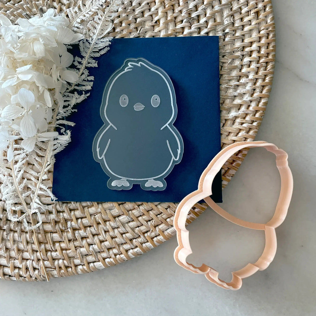 Chubby Chick Cutter & Debosser Set (Little Biskut Level Up!)