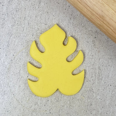 Cookie Cutter Monstera Leaf 76mm