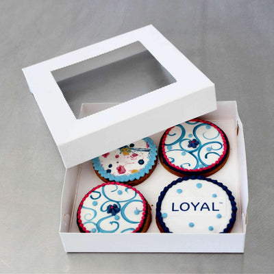 LOYAL Box Biscuit Box 6 x 6 x 1 inch