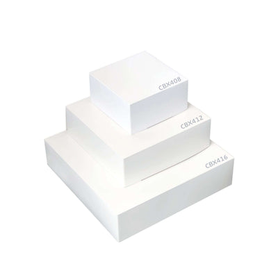 LOYAL 4" Low Sqaure Cake Boxes