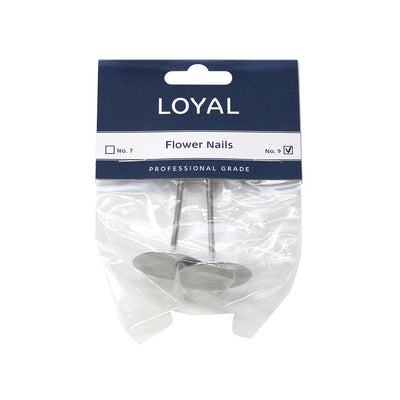 Flower Nails 2pc Set No. 9