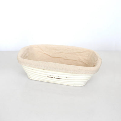 750g-1kg BANNETON + LINER LONG 32x13cm
