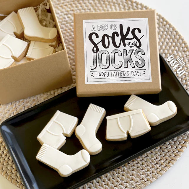Socks and Jocks Cutter & Embosser Set (Little Biskut)