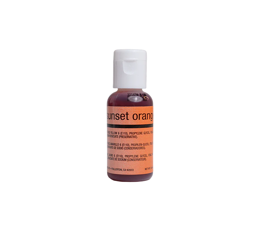 AIR BRUSH FOOD COLOUR | SUNSET ORANGE | 18g (CHEFMASTER)