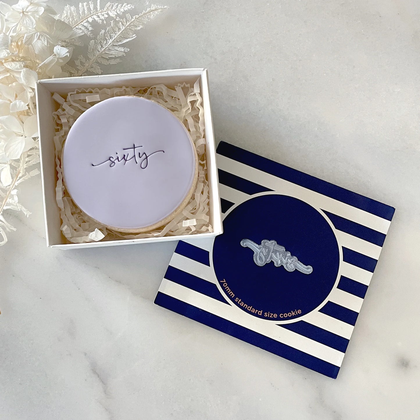 Sixty Tiny Text Stamp (Little Biskut)