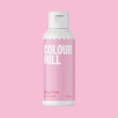 Colour Mill Baby Pink Food Colour Oil 100ml