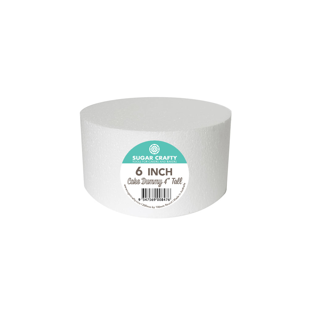 Cake Dummy Round 6" x 4" High