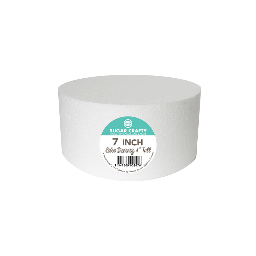 Cake Dummy Round 7" x 4" High